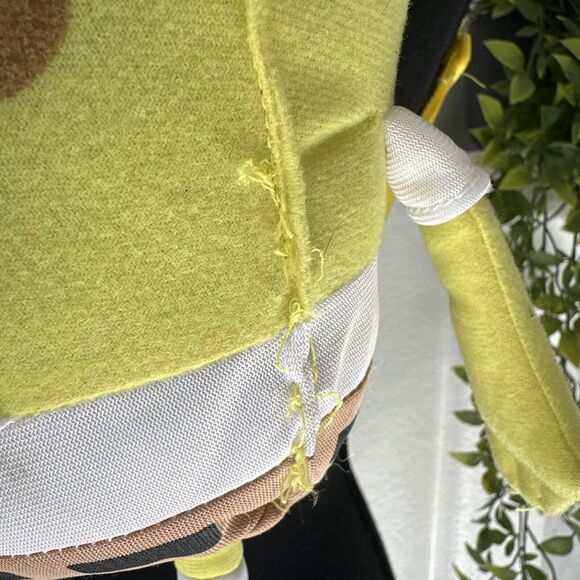 Nickelodeon Spongebob SquarePants Figure Stuffed Animal Plush Backpack 2012 - Picture 3 of 14